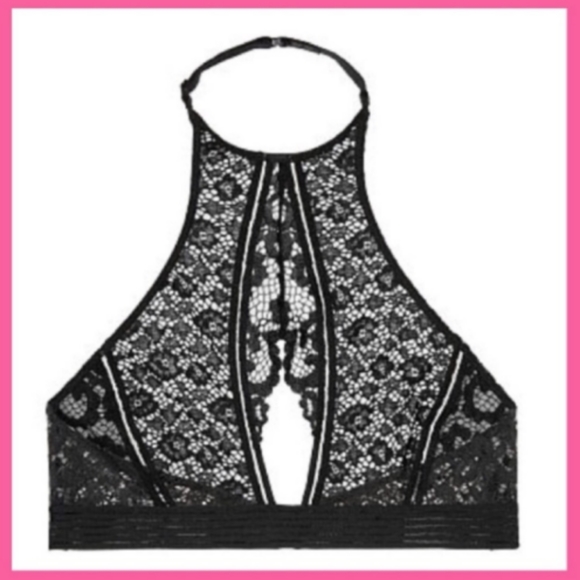 Victoria's secret keyhole high neck bralette - Picture 2 of 4